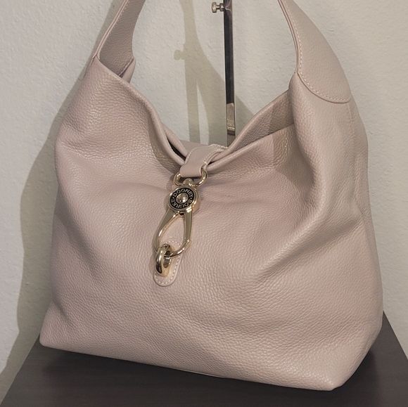 Dooney & Bourke Handbags - Dooney and Bourke Pebble Grain Logo Lock Shoulder Bag
